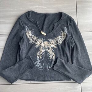 Y2K long sleeve shirt